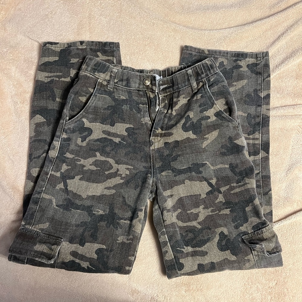 Camo cargo pants